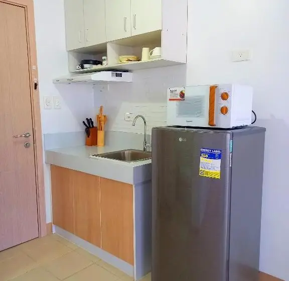 プールの見える１ベッドルームアパートメント, Ace That Condo Staycation Cheer Residences Beside Sm Marilao