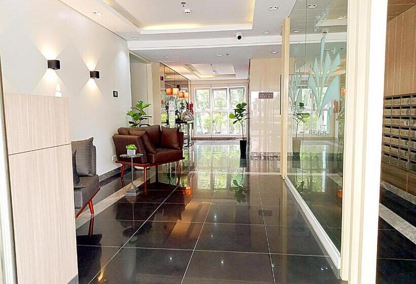 带1个卧室带泳池的公寓, Ace That Condo Staycation Cheer Residences Beside Sm Marilao