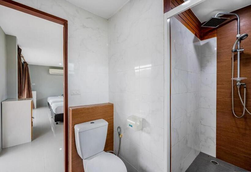 חדר סטנדרט לשלושה, Chill Inn Samui Hostel And Restaurant