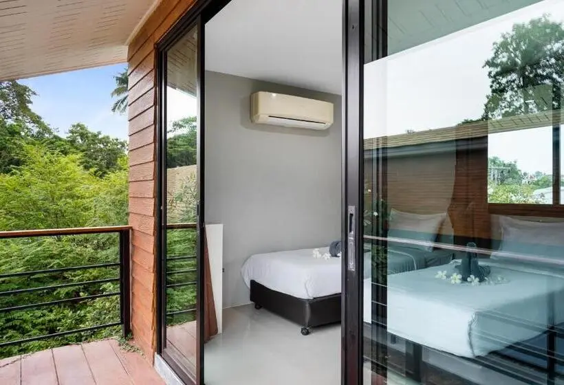 اتاق استاندارد سه نفره, Chill Inn Samui Hostel And Restaurant