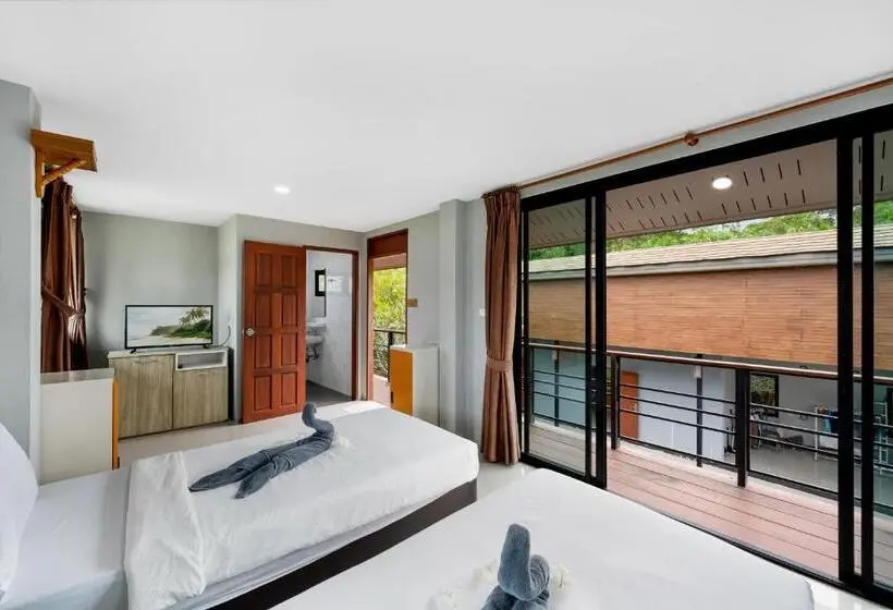 اتاق استاندارد سه نفره, Chill Inn Samui Hostel And Restaurant