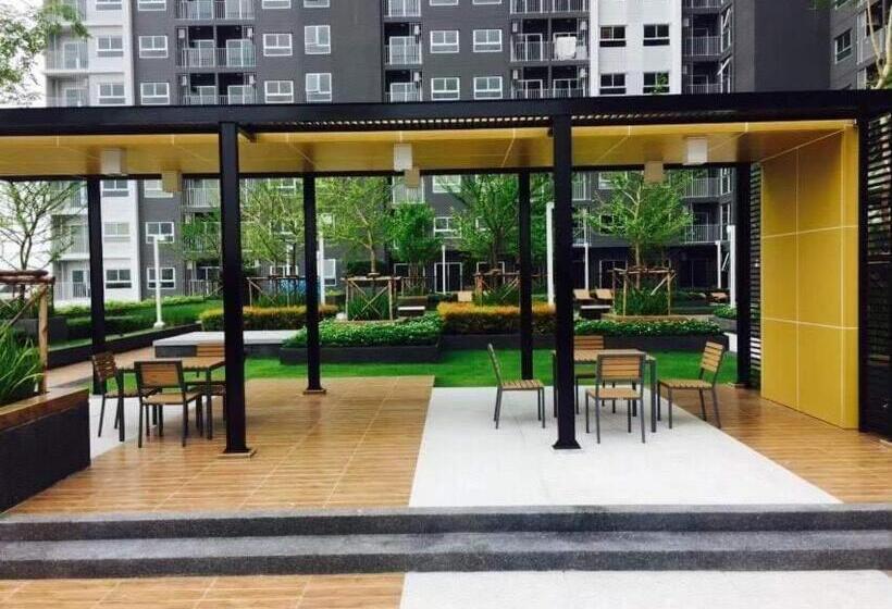 庭の見える1ベッドルームアパートメント, The Trust @bts Chang Erawan