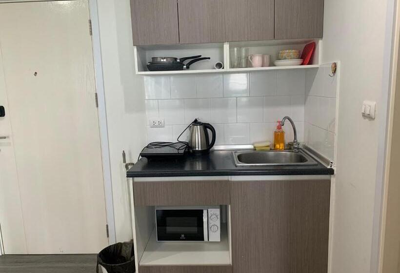 庭の見える1ベッドルームアパートメント, The Trust @bts Chang Erawan