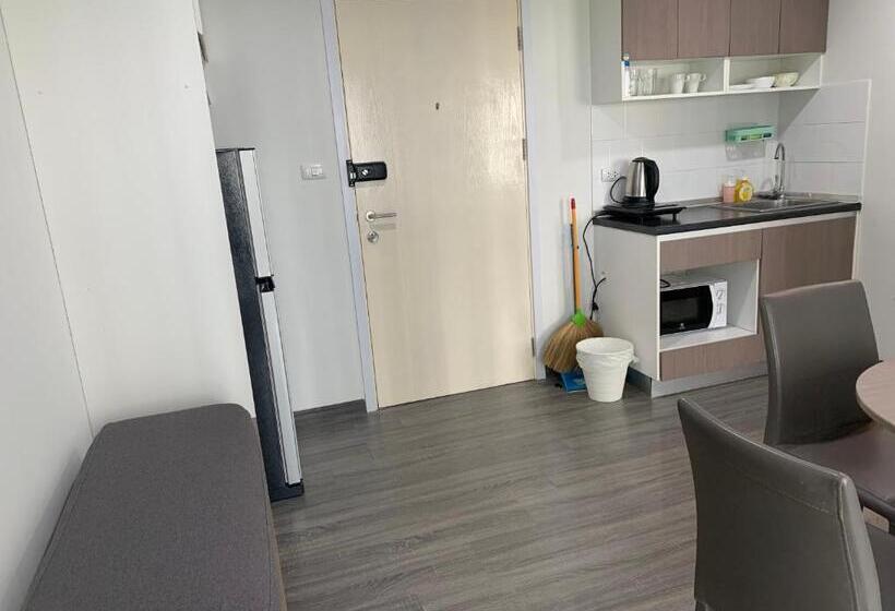 庭の見える1ベッドルームアパートメント, The Trust @bts Chang Erawan