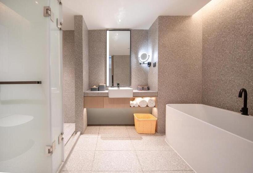 סוויטה עם נוף לעיר, Atour S Hotel Jinan Shunhe