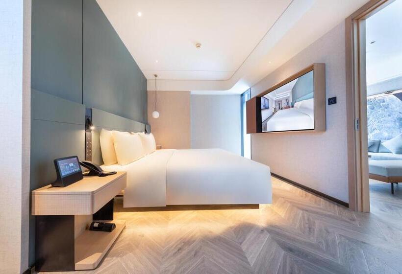 סוויטה עם נוף לעיר, Atour S Hotel Jinan Shunhe