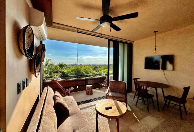 バルコニー付き１ベッドルームアパートメント, Casa Xila By Gekkot Travel