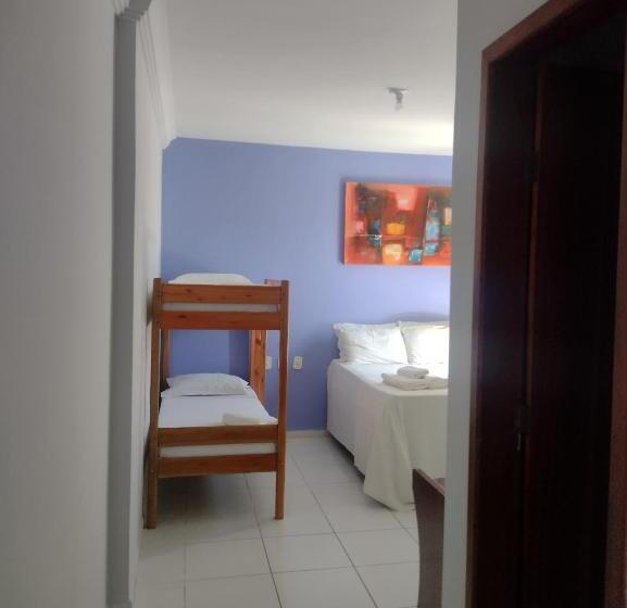 اتاق استاندارد چهار تخته, Pousada Ventania