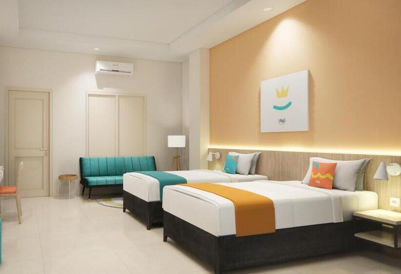 Номер Deluxe, Sans Hotel 88 Andalan Surabaya By Reddoorz