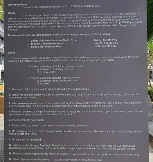 إستديو قياسى مطل على حمام السباحة, Vgc Crib