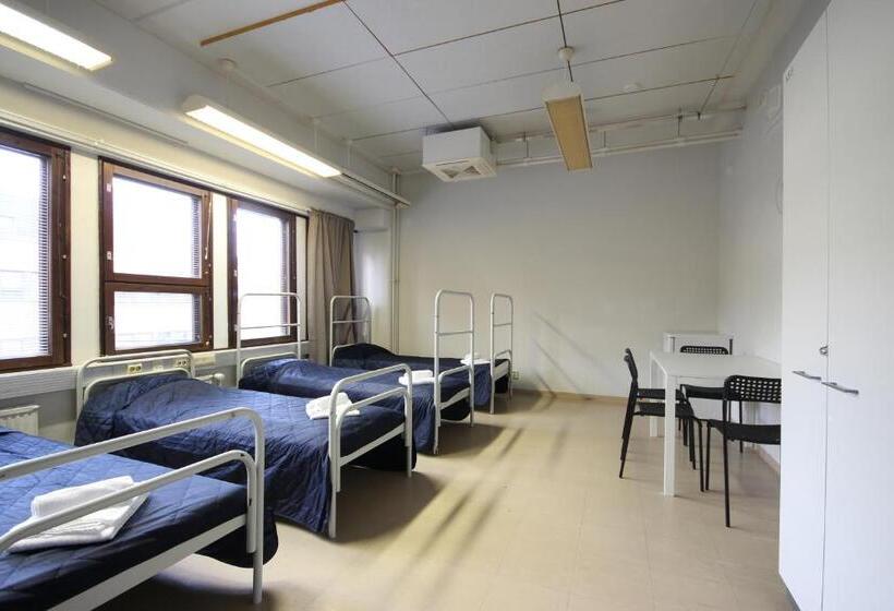 Четырехместный номер эконом класса с общей ванной комнатой, Forenom Hostel Vantaa Kehä Iii