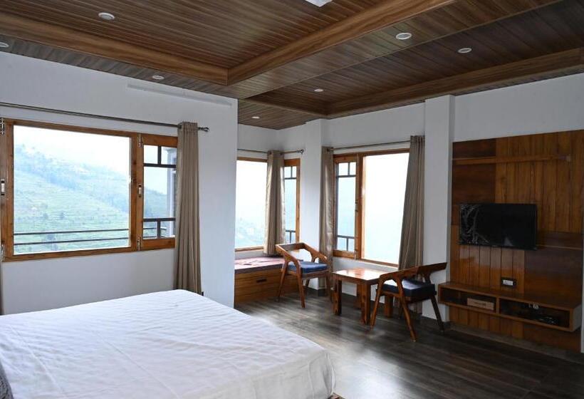 キングサイズベッドのデラックスルーム, Enrich Stays A Village Tourism