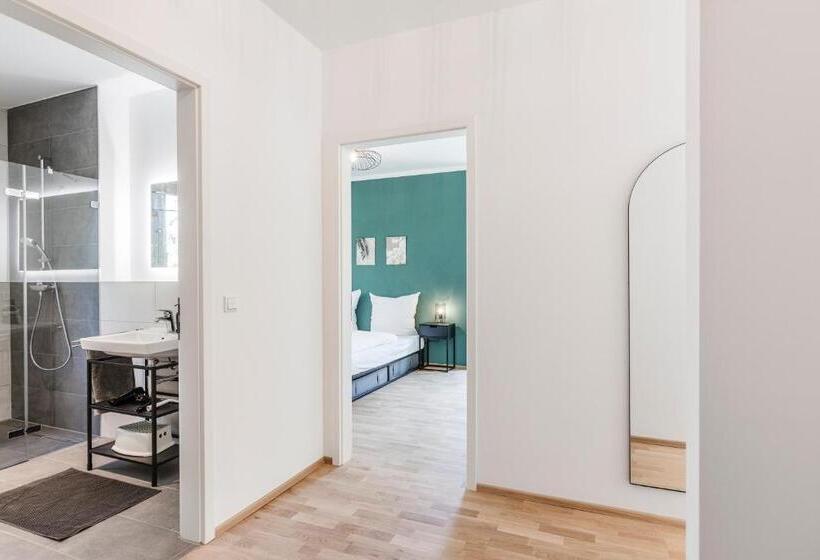 带1个卧室的带阳台的公寓, Jama Natur Pur, Freies Parken, Gruppe&familie