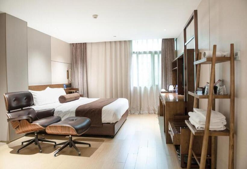 Pokój Deluxe, 广州国际会议展览中心客村囍啡酒店