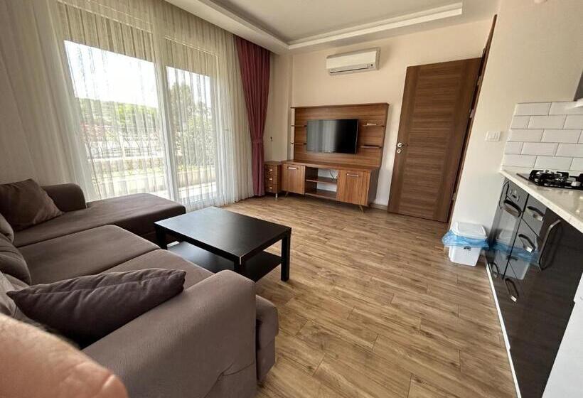 バルコニー付き１ベッドルームアパートメント, Kopuz Apart Otel
