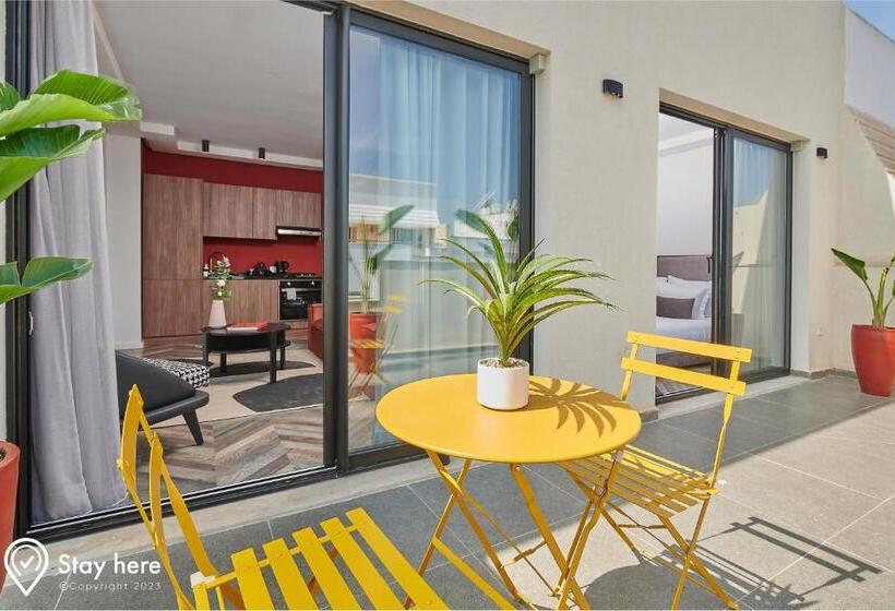 １ベッドルームペントハウスアパート, Stayhere Rabat   Agdal 4
