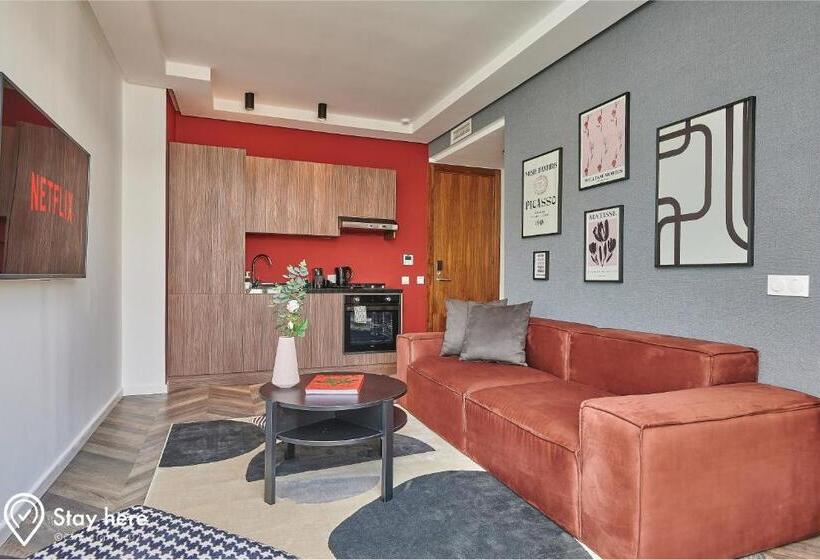 １ベッドルームペントハウスアパート, Stayhere Rabat   Agdal 4