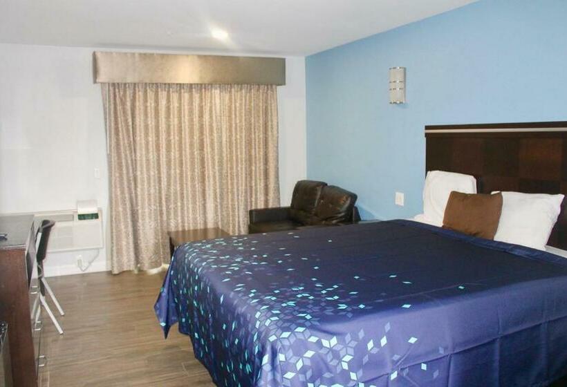 キングサイズベッドのスタンダードルーム, Crescent Inn