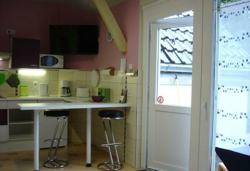 דירה בת חדר שינה 1 עם מרפסת, Pension Ilmhof