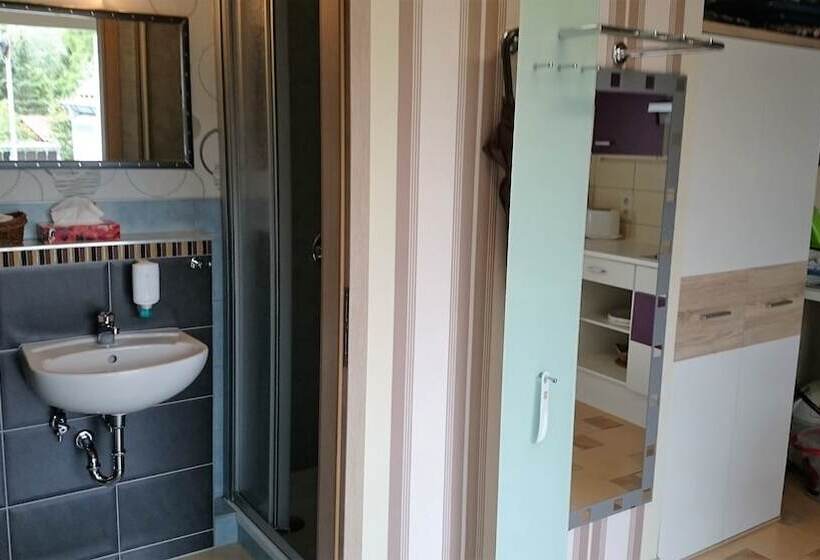 דירה בת חדר שינה 1 עם מרפסת, Pension Ilmhof