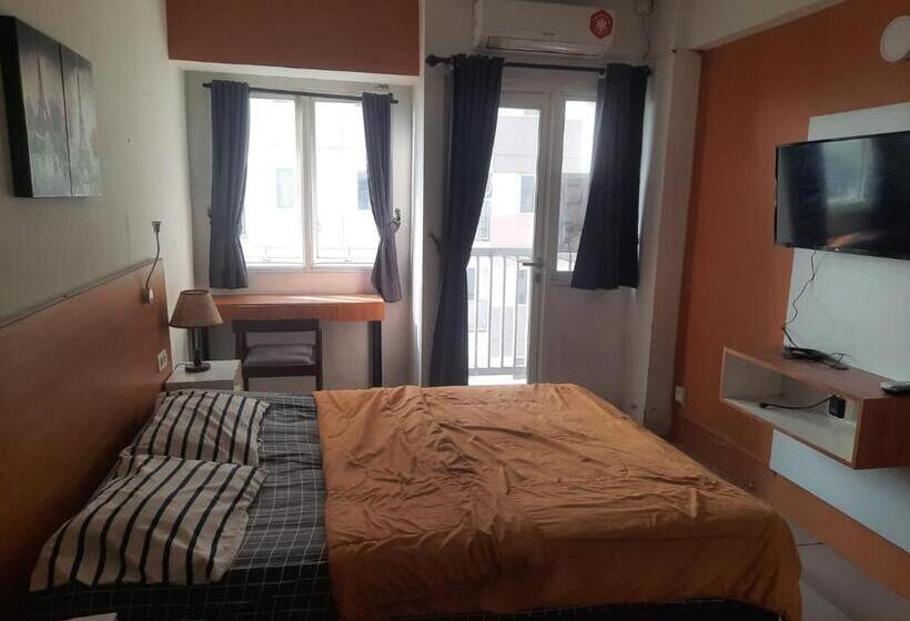 豪华房间, Oyo Life 93140 Apartment Grand Sentraland By Fahri