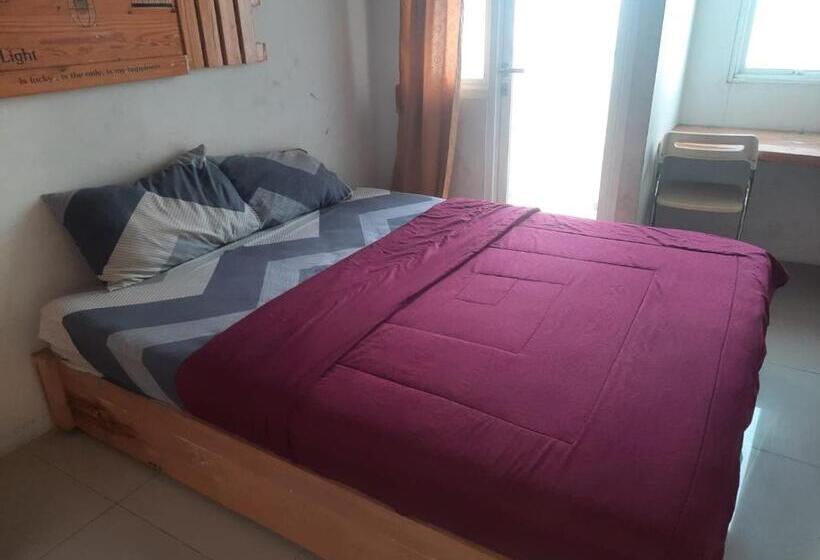 غرفة ديلوكس, Oyo Life 93140 Apartment Grand Sentraland By Fahri