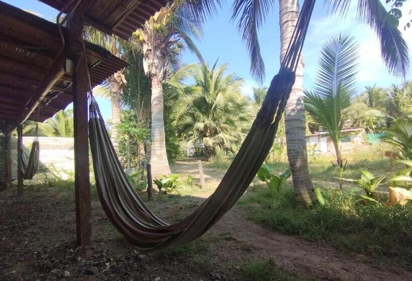 Номер Стандарт Вид на Сад, Casa Tito Máncora Bungalow Privado