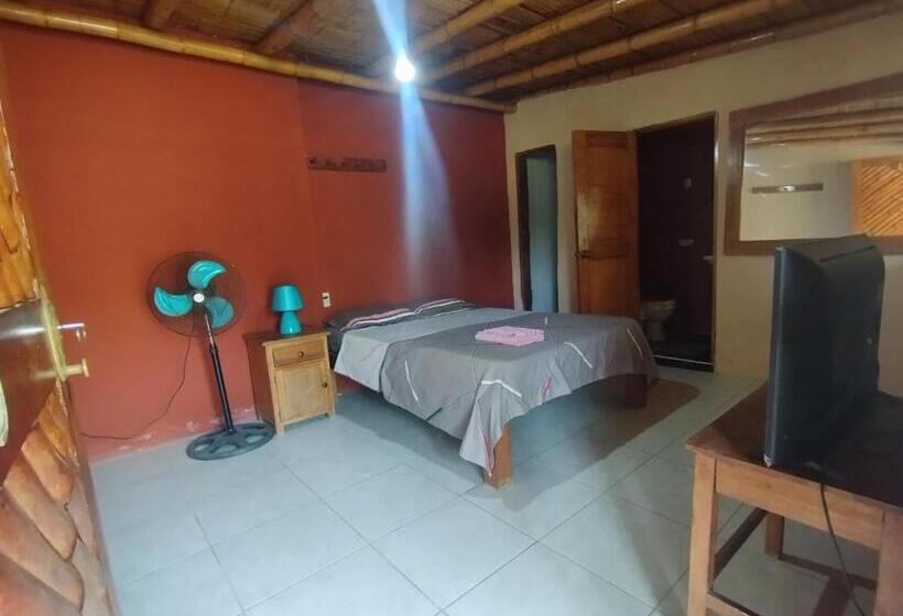 Одноместный Номер Вид на Сад, Casa Tito Máncora Bungalow Privado