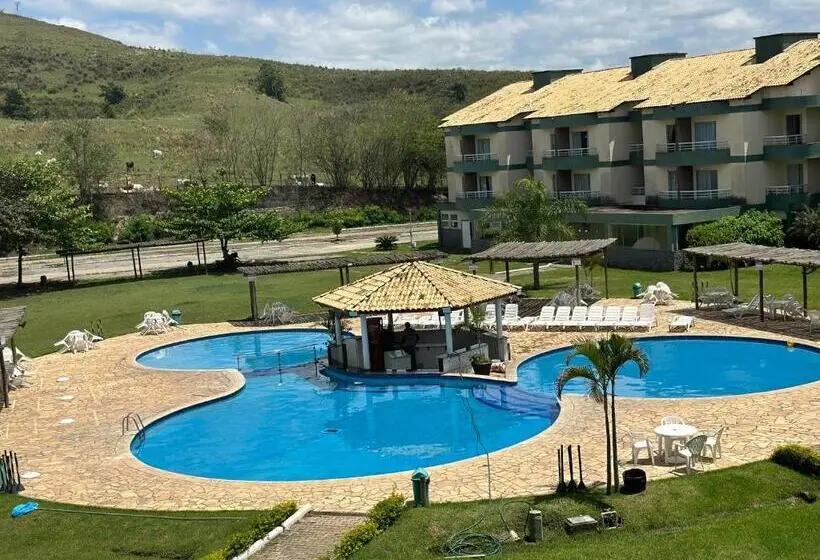 プールの見える１ベッドルームアパートメント, Flat B306 Village Aldeia Das águas