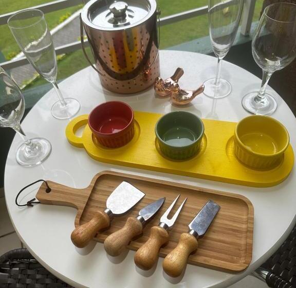 침실 1개 풀장 전망 아파트, Flat B306 Village Aldeia Das águas