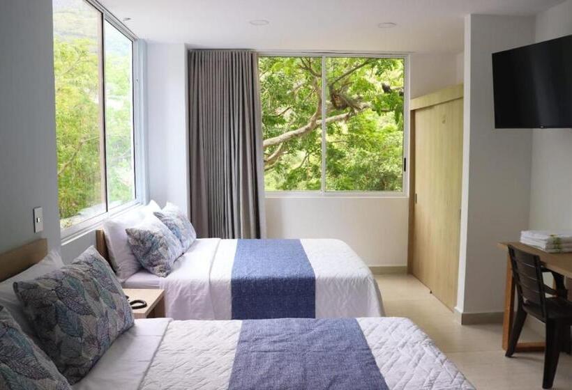 חדר סטנדרט שתי מיטות זוגיות, Nuevo Amanecer