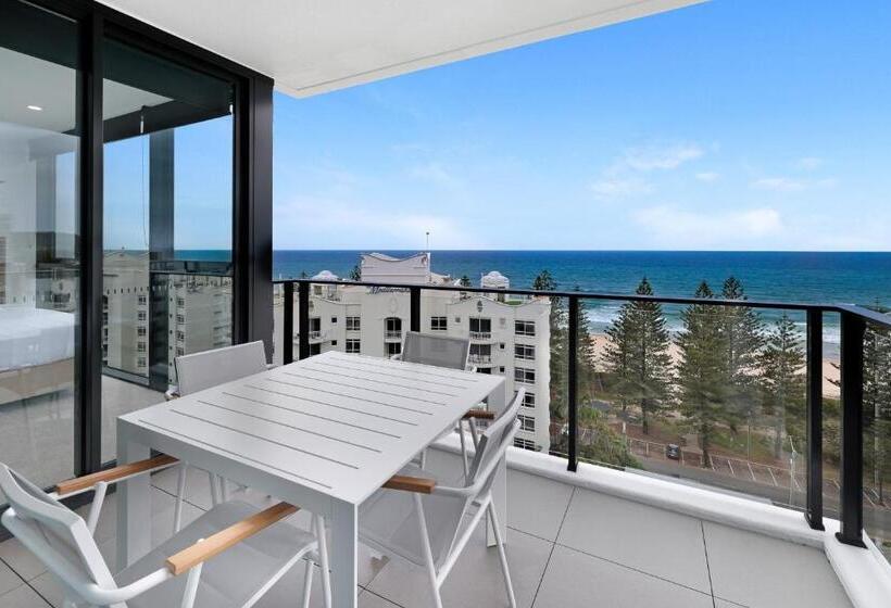 شقة غرفة واحدة مطلة على البحر, Sandbar Burleigh