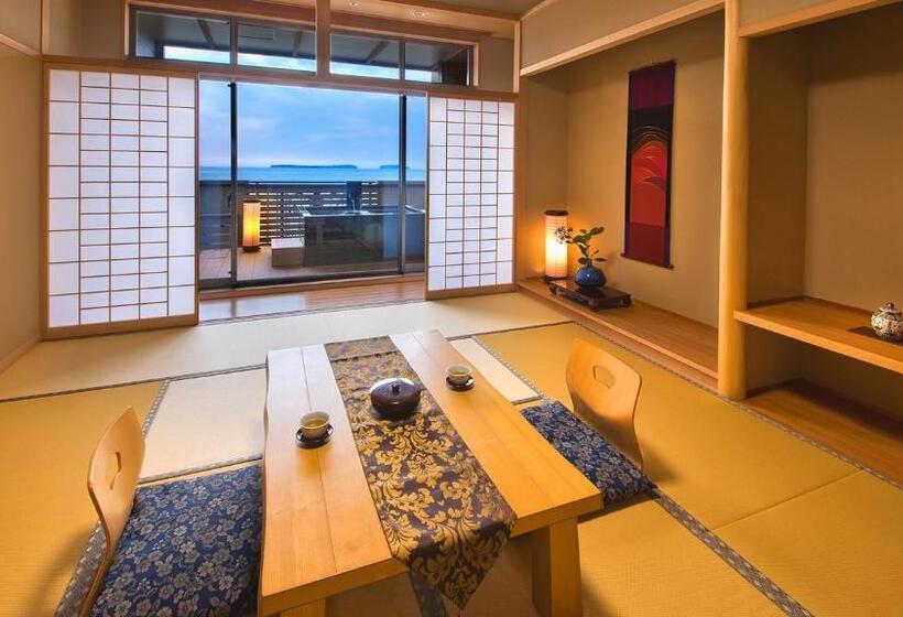 Quarto Quádruplo Estandar Vista Mar, リゾートホテル美萩