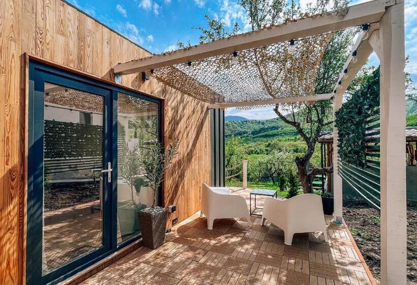 חדר סטנדרט נוף להרים, Elysian Fields   Tiny House  Evergreen