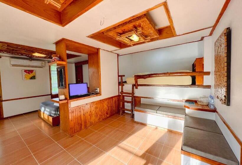 이코노이 4인룸, เนริสารีสอร์ท เขาค้อ