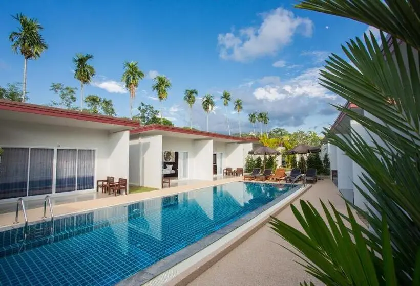 Deluxe-huone Allasnäkymä, Baanchongfaresort บ้านช่องฟ้ารีสอร์ท