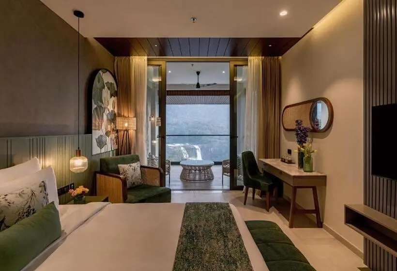 Premium room with view, Flora Misty Falls Athirappilly