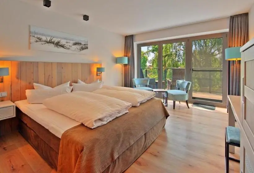 Standard-huone Puutarhanäkymä, Elbstrand Resort Krautsand   Hotel Elbstrand