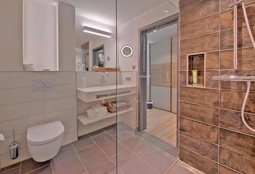 Standard-huone Puutarhanäkymä, Elbstrand Resort Krautsand   Hotel Elbstrand
