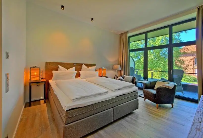 Standard-huone Puutarhanäkymä, Elbstrand Resort Krautsand   Hotel Elbstrand