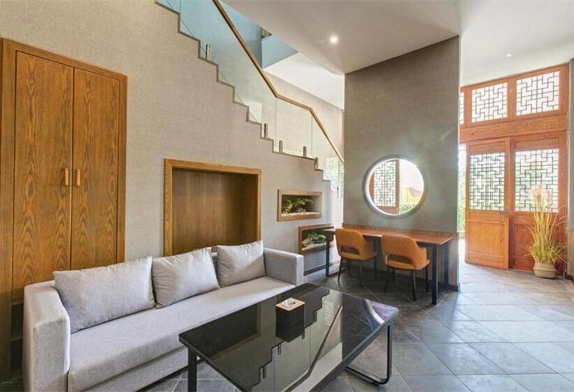 Номер Комфорт, Feronia Hotel Changzhi Huguan Happy Taihang Valley