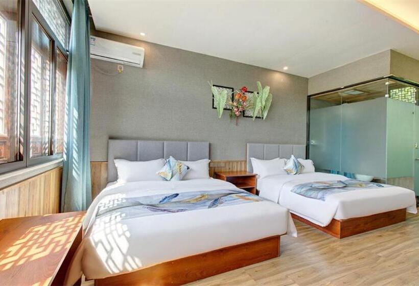 Номер Комфорт, Feronia Hotel Changzhi Huguan Happy Taihang Valley