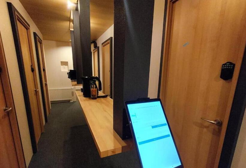 싱글 기본 룸 공용 욕실, Sho Inn Minimal Hotel 小樽駅から無料送迎あり