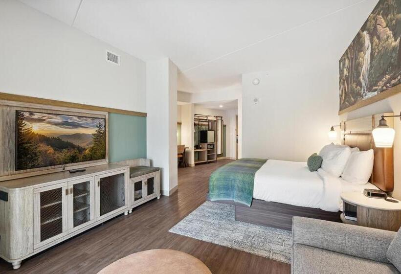 غرفة قياسية سرير كينج, Dollywood S Heartsong Lodge & Resort