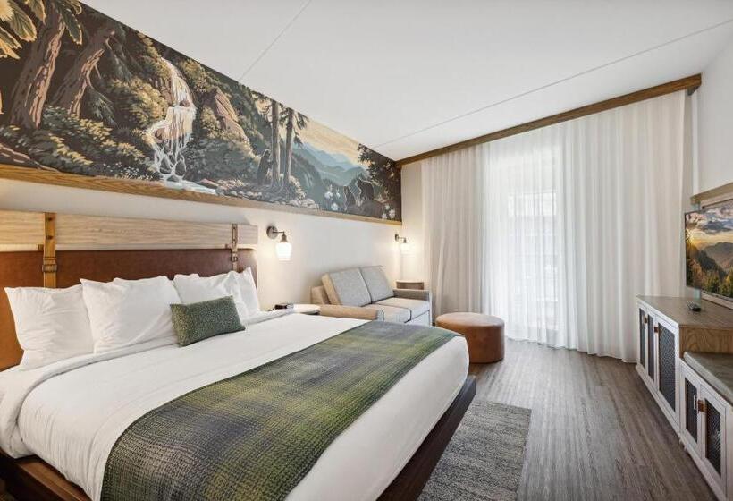 غرفة قياسية سرير كينج, Dollywood S Heartsong Lodge & Resort