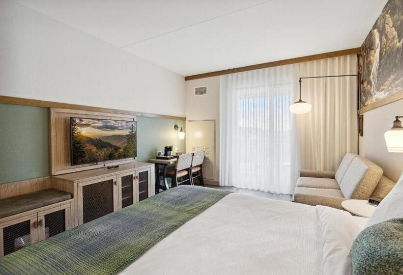 חדר סטנדרט עם מיטת קינג, Dollywood S Heartsong Lodge & Resort