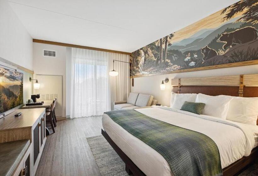 غرفة قياسية سرير كينج, Dollywood S Heartsong Lodge & Resort