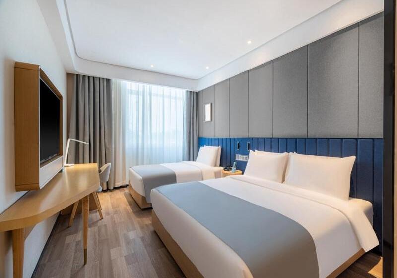 Семейный Номер Deluxe, Lanou Zibo Yiyuan Zhenxing Road