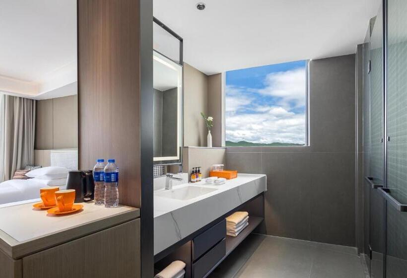 اتاق استاندارد با چشم‌انداز, Kasion Purey Designer Hotel   Lijiang Ancient City Sifang Street