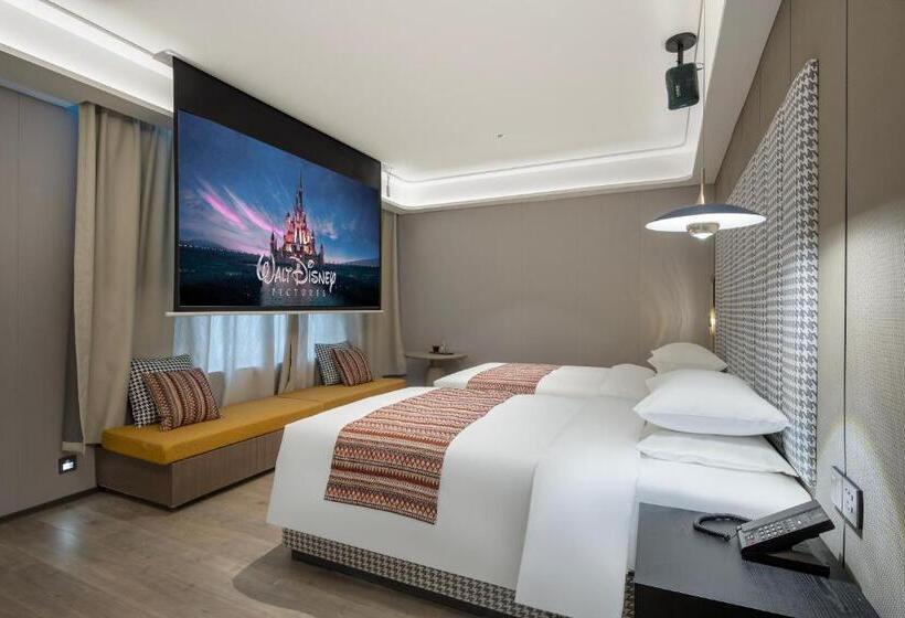 اتاق استاندارد با چشم‌انداز, Kasion Purey Designer Hotel   Lijiang Ancient City Sifang Street